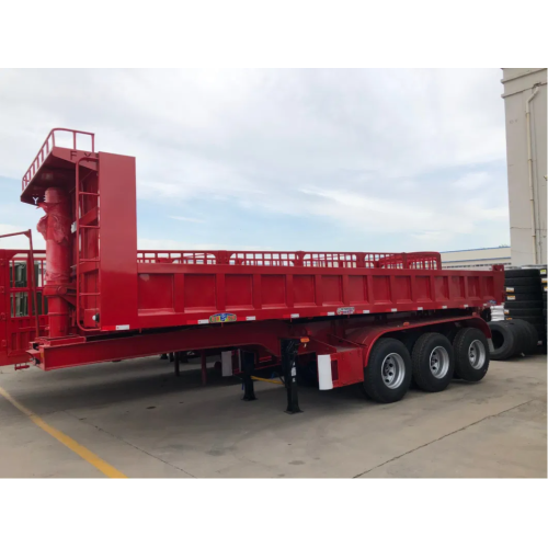 3 Axle Tipper Trailer Hot Sale 3axle Dump Tipper Semi Trailer Supplier